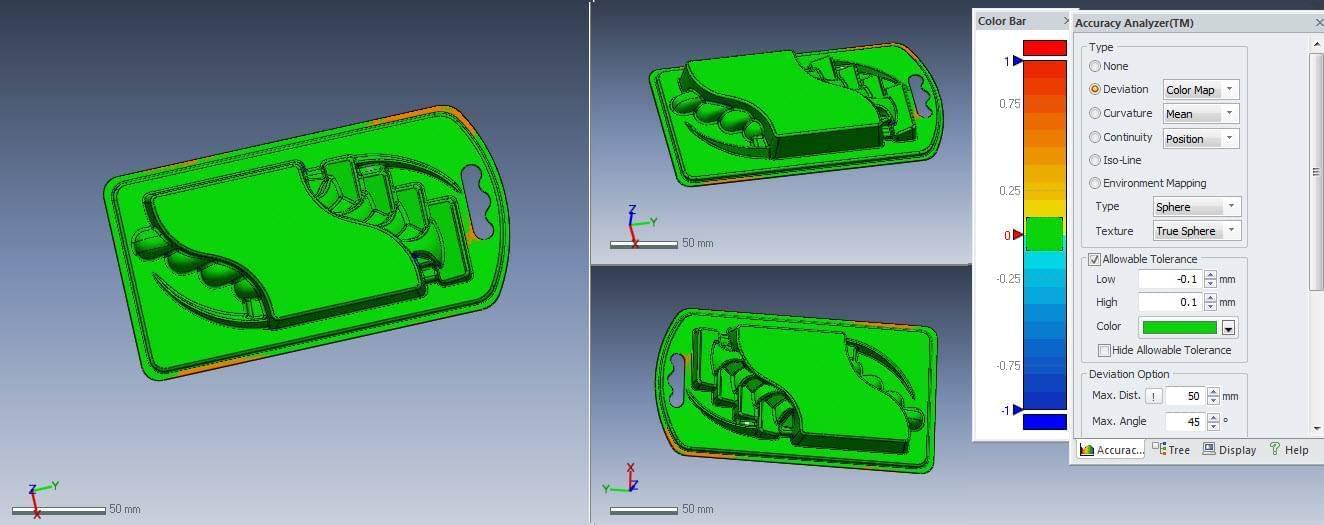 Scan 3d- thiết kế ngược các loại mẫu hộp nhựa khuôn hút chân không,