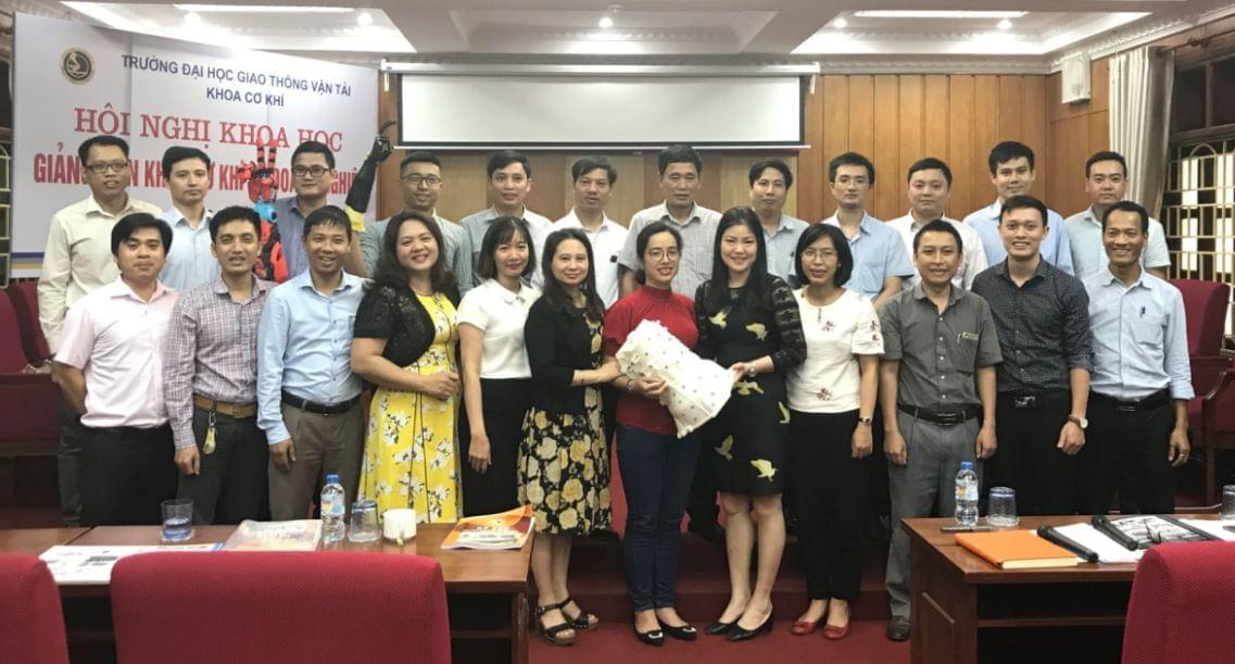 Participate in Scan3D and 3D printing workshop at Hanoi University of Transport,