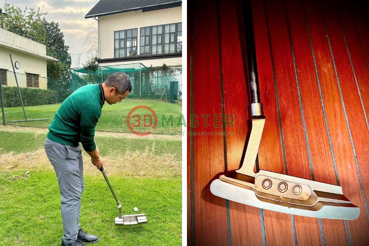 Scan3D Service for Designing and Manufacturing CNC Golf Clubs