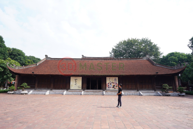 3D Scan Temple of Literature to Make 3D Mapping Tour