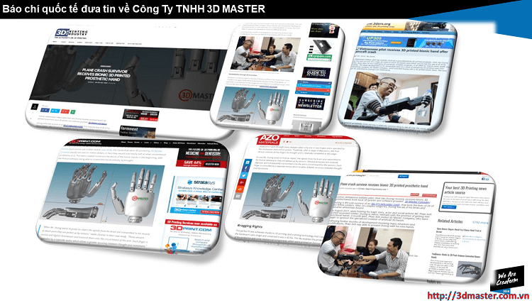 3D MASTER is around the world,