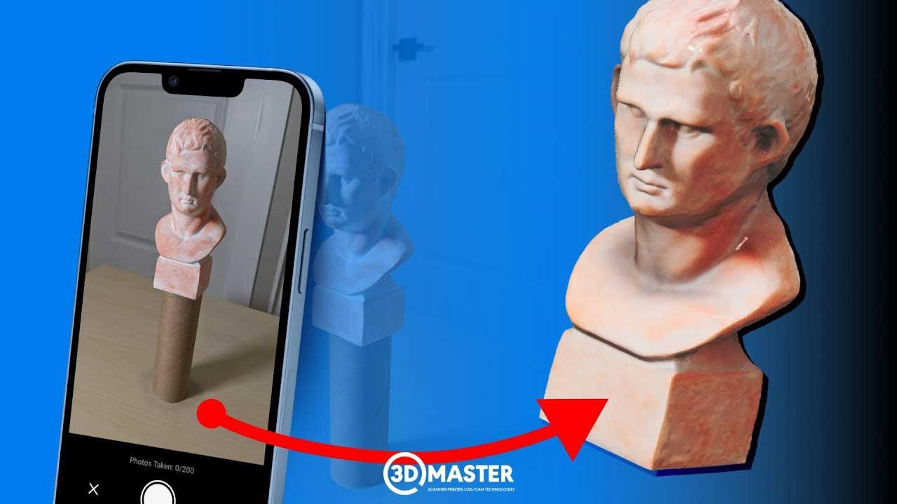 Các phần mềm Quét 3D bằng điện thoại, khó áp dụng trong sản xuất