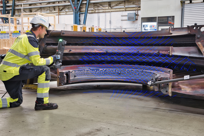 Công nghệ scan 3D hỗ trợ ngành đường sắt trong toàn bộ vòng đời phương tiện