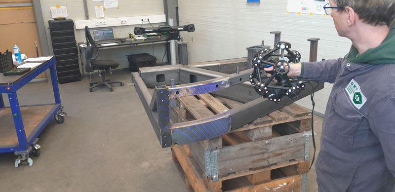 Công nghệ scan 3D thế hệ mới giúp tối ưu chất lượng các chi tiết thép kích thước lớn