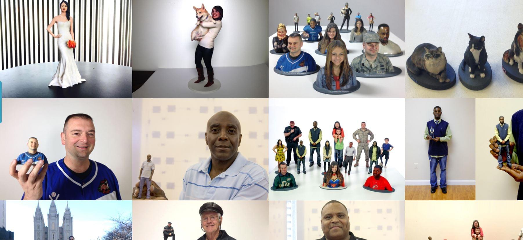 Services of 3D photo and 3D photo print and Vietnamese star