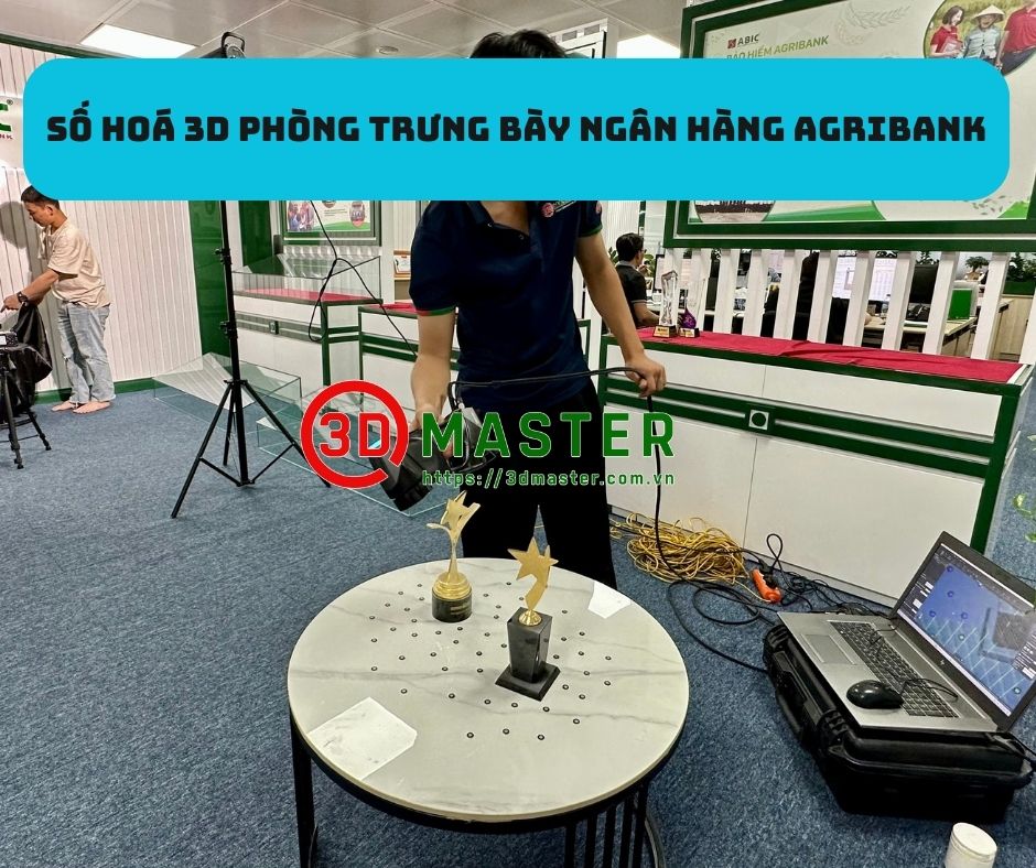 3D Digitalization of Agribank Showroom