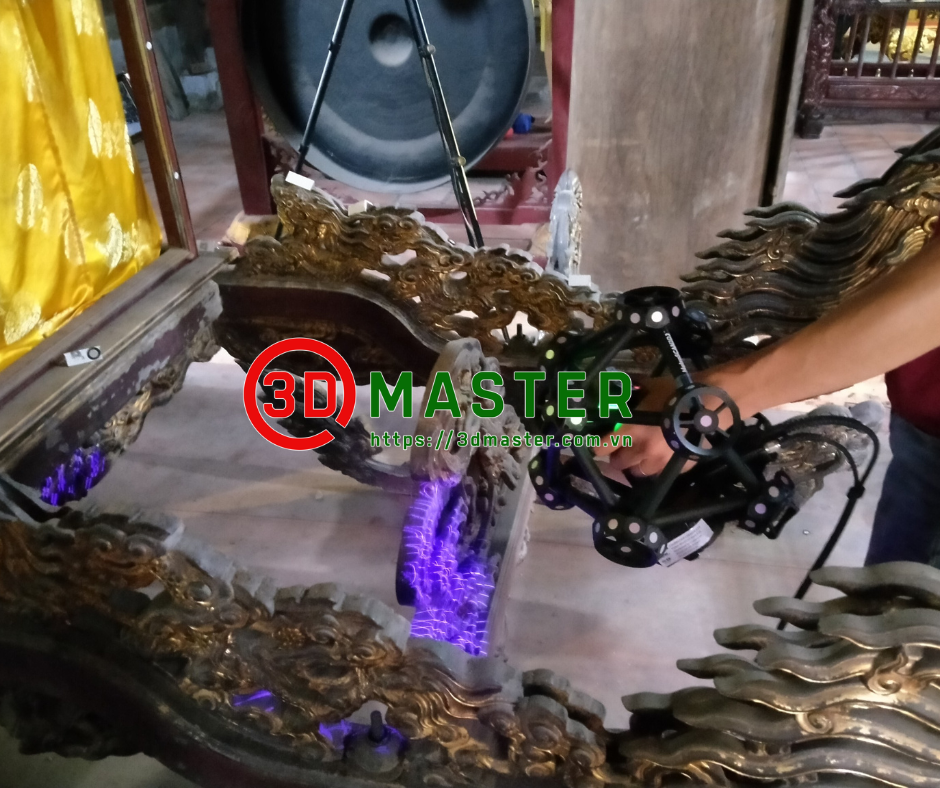 3D Scanning Service at Bac Giang National Historical Relic Site