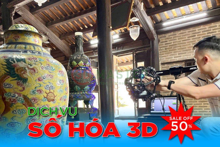 DỊCH VỤ SỐ HÓA 3D DI SẢN - 1000 HIỆN VẬT/NGÀY, ƯU ĐÃI LÊN ĐẾN 50%