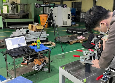 Auto jig correction 3D measurement