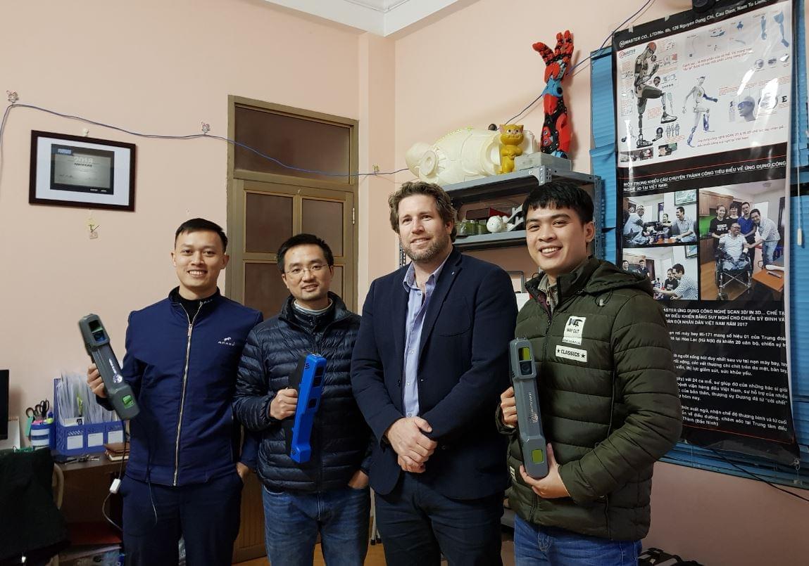 3D MASTER Co., Ltd. established 3D Scan technology partnership from Mantis Vision / Israel,