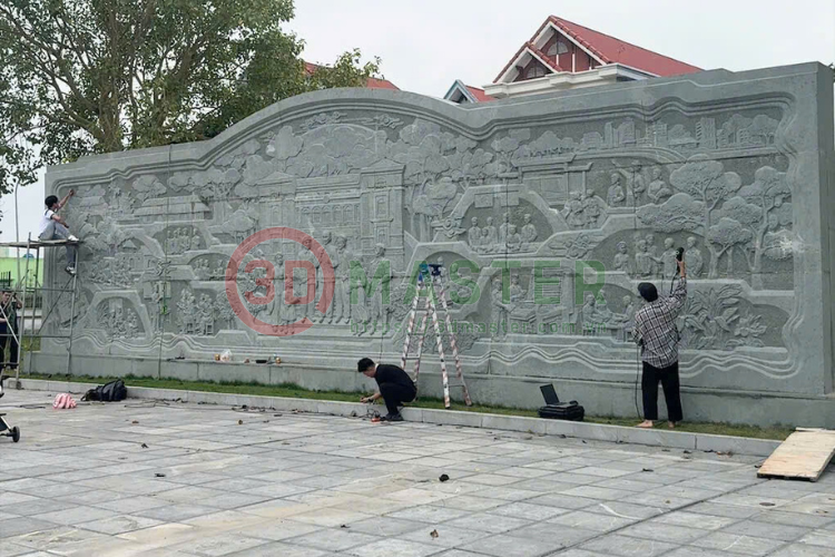 Giải pháp scan 3D phù điêu bằng Faro Creaform HandySCAN