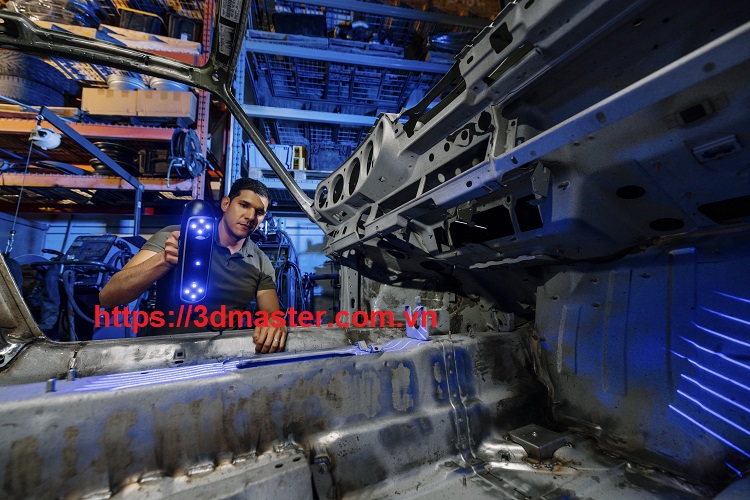 Máy Scan 3D Creaform HandySCAN PRO: Giải pháp tái tạo linh kiện không bản vẽ