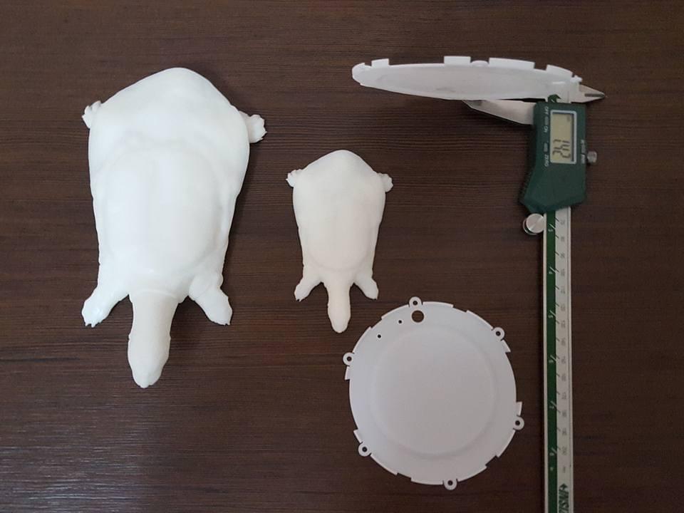 3D printing service is from 1.5mm to 2000mm high,