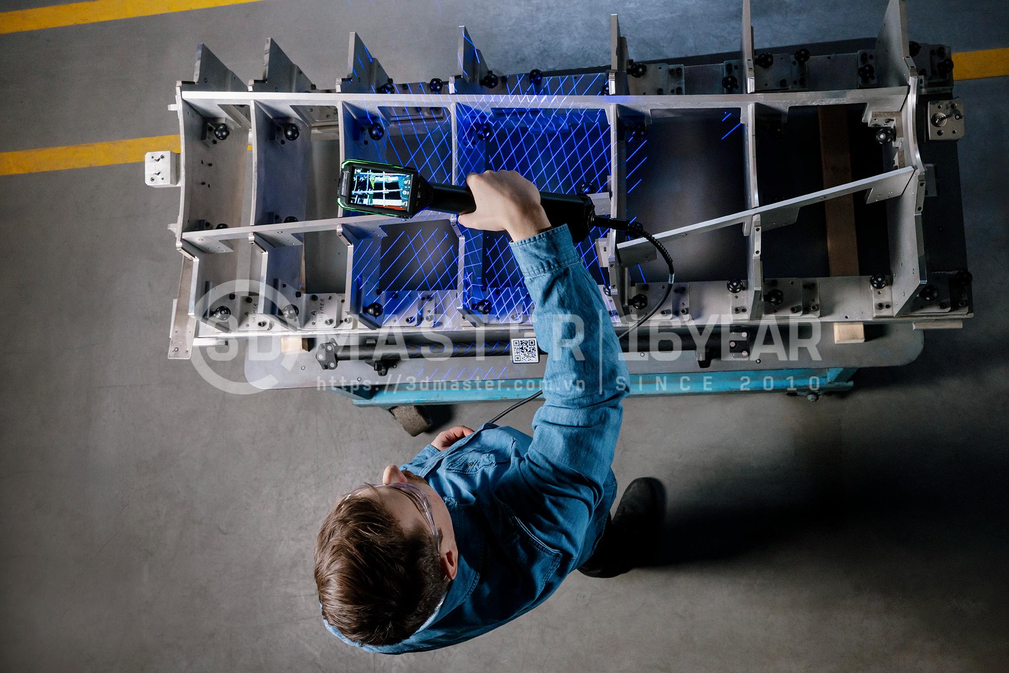 Máy Scan HandySCAN 3D MAX Series - Quét 3D hiệu quả cho các chi tiết kích thước lớn