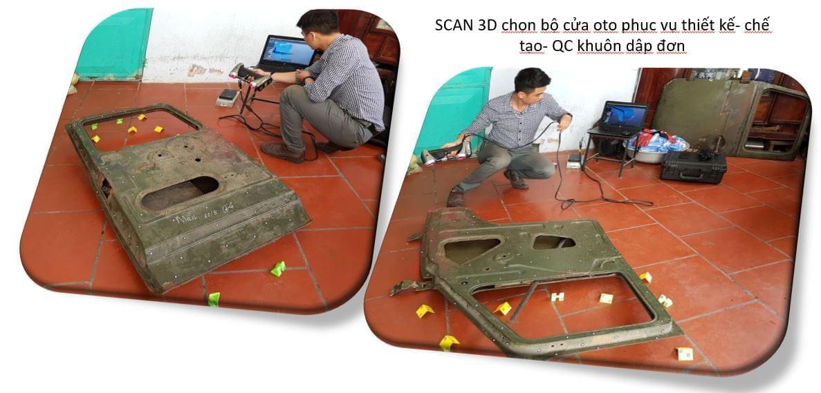 3D scanning machine shop,