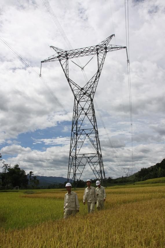 Scan 3D EVN power poles 500KV