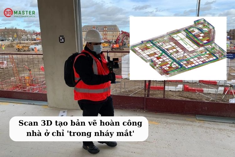 3D scanning creates as-built drawings of houses in just a 