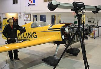 3d small plane scan project for CAE analysis,