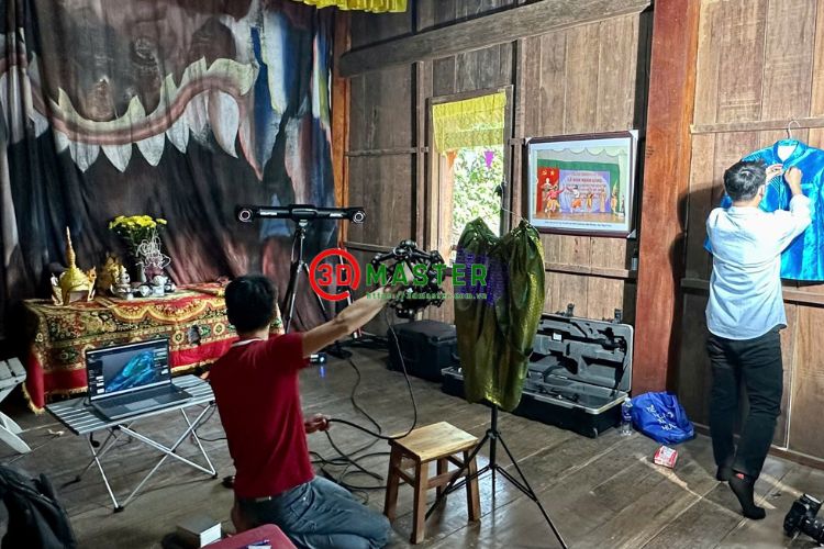 ​3D Digitization of 60 Khmer Ethnic Artifacts with Micro-Precision and Full Color 24 Megapixels in 1~2 Hours