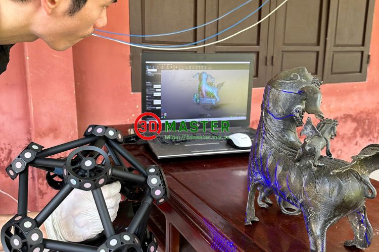 Advanced 3D solutions for digitizing Hue Museum heritage