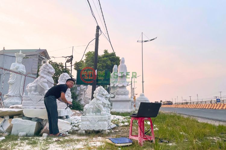 ​3D Scan of Stone Statues of Ninh Van Craft Village – Modern Solution with 3D Scanning Technology