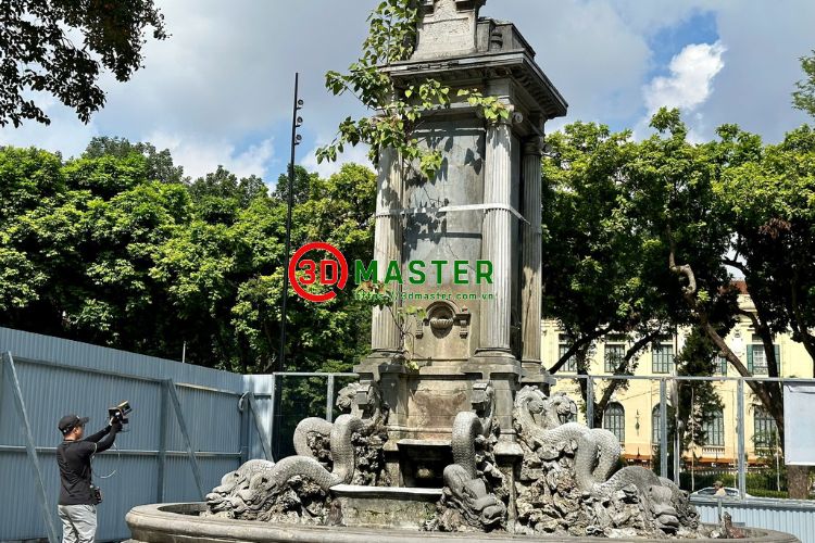 3D Digitization Method of Toad Flower Garden for Heritage Preservation and Restoration