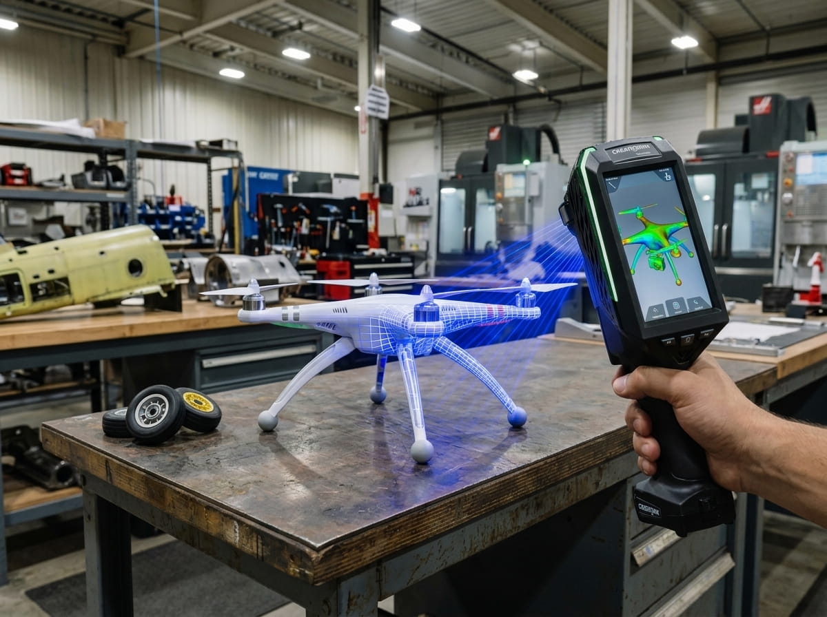 Vì sao các hãng thiết bị bay không người lái UAV hiện đại đều ứng dụng scan 3D trong R&D?
