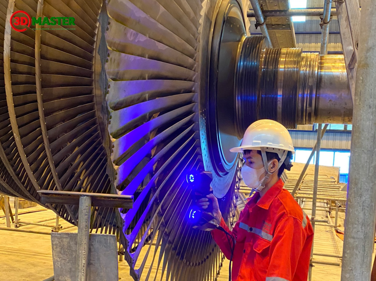 Scan 3D cơ khí giúp phục dựng chi tiết máy cũ như thế nào? 