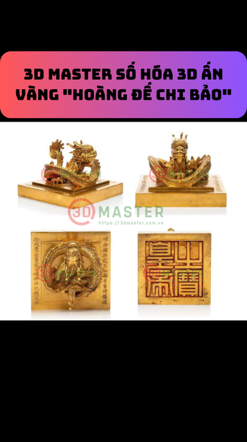 3D MASTER Số Hóa 3D Ấn Vàng 