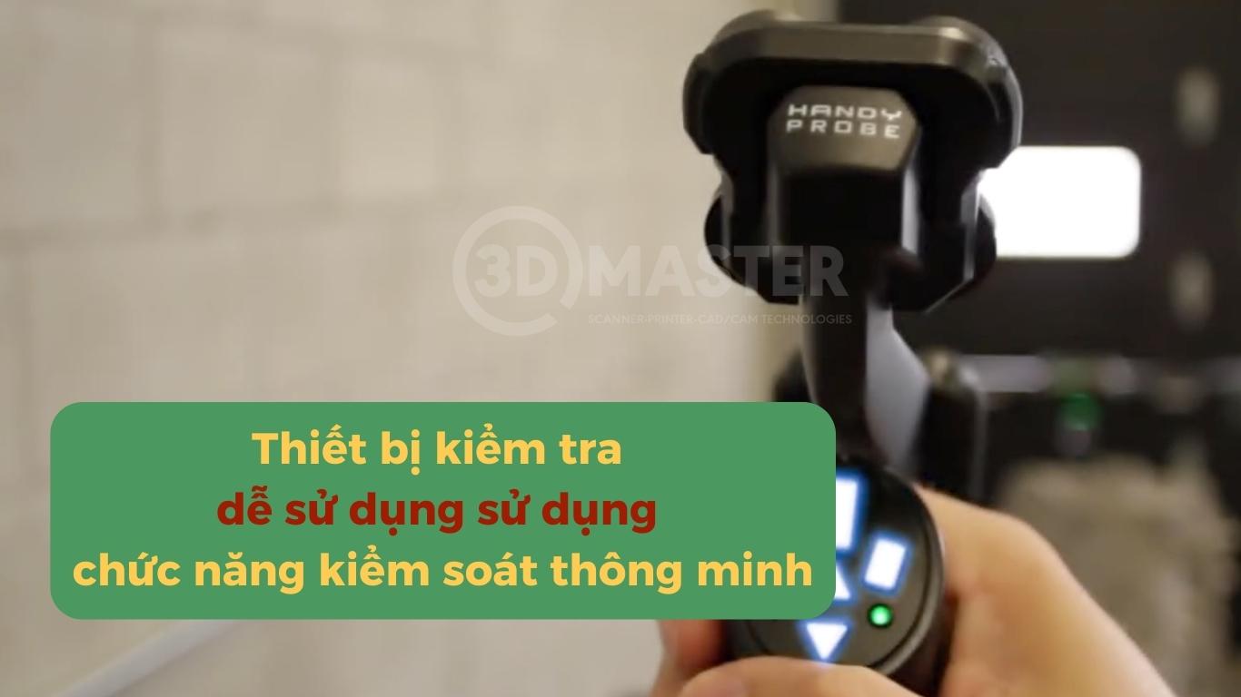 Thiết bị kiểm tra dễ sử dụng sử dụng chức năng kiểm soát thông minh.