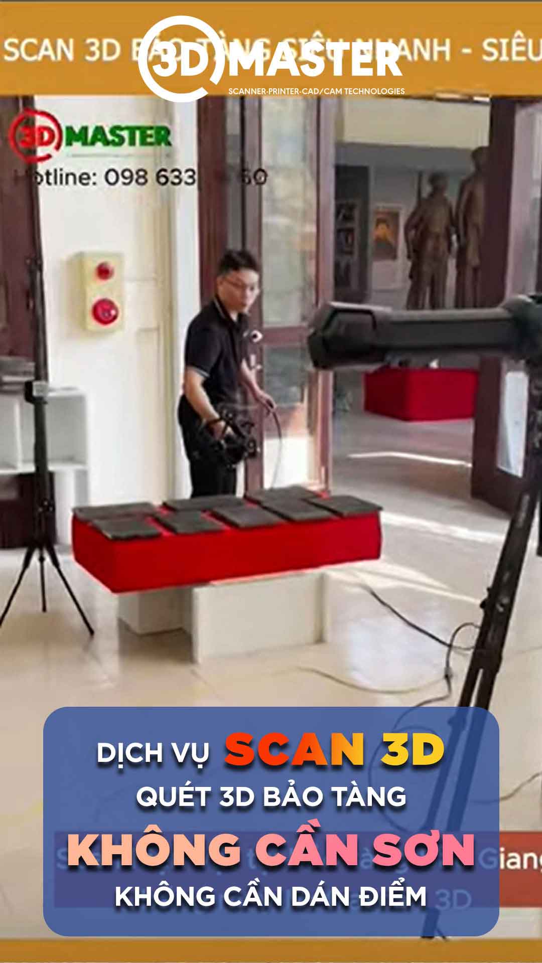 Dịch vụ San 3D bảo tàng 